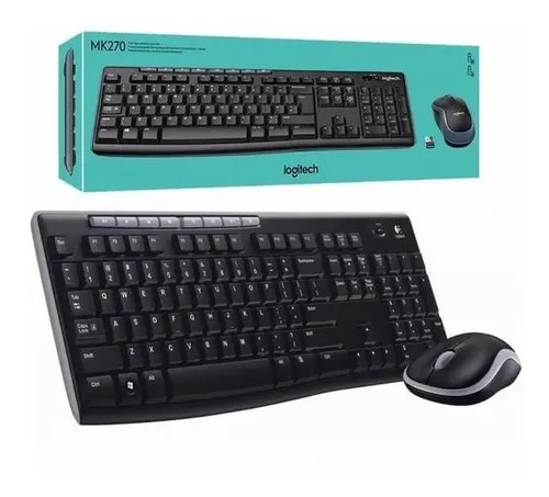 Teclado y mouse Logitech MK270